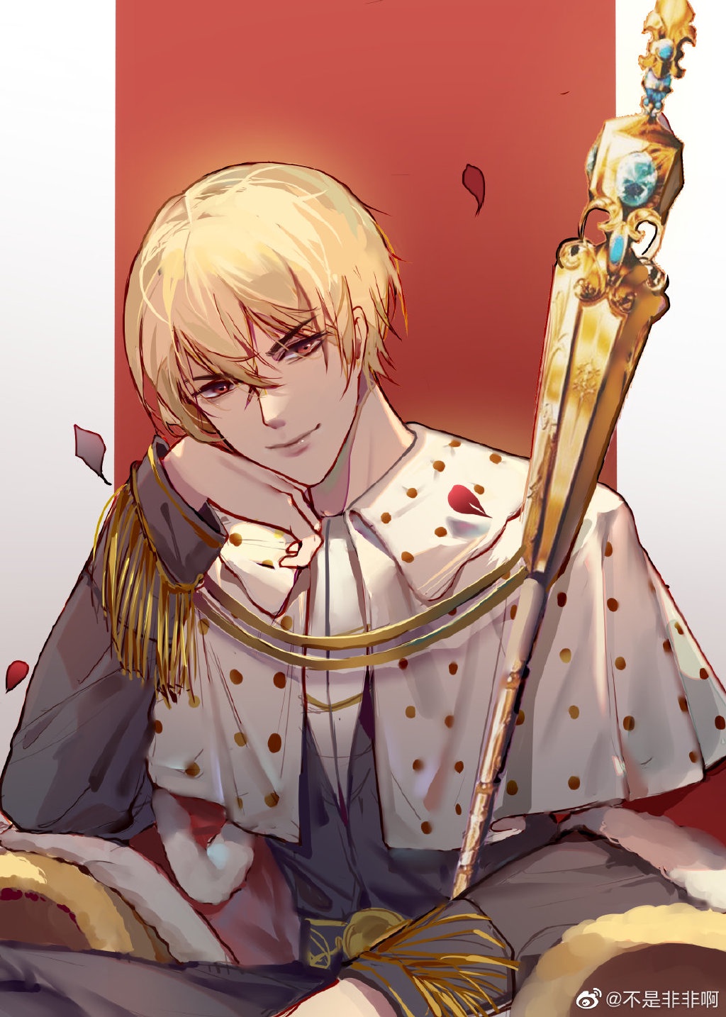 在他加冕为王前23